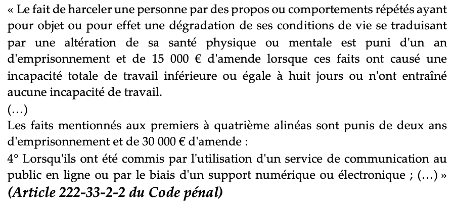 Cyber Harcèlement - porn revenge